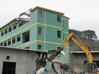 松江农用地违法建筑拆除